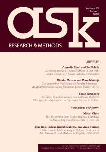 Ask Research and Methods 2016
